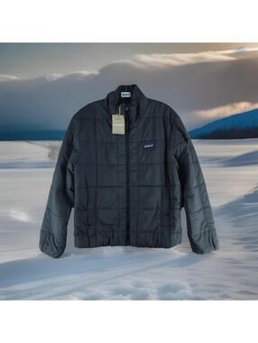 Patagonia Women's Light Gust Quilted Jacket - Black New $249 Size L
